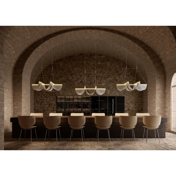 Drape Light 78 Pendant White