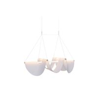 Drape Light 118 Suspension Blanc