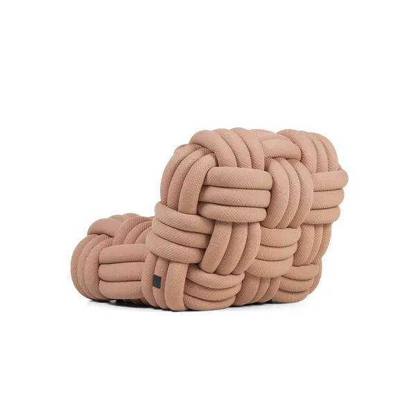 Poltrona Knitty Blossom Camel