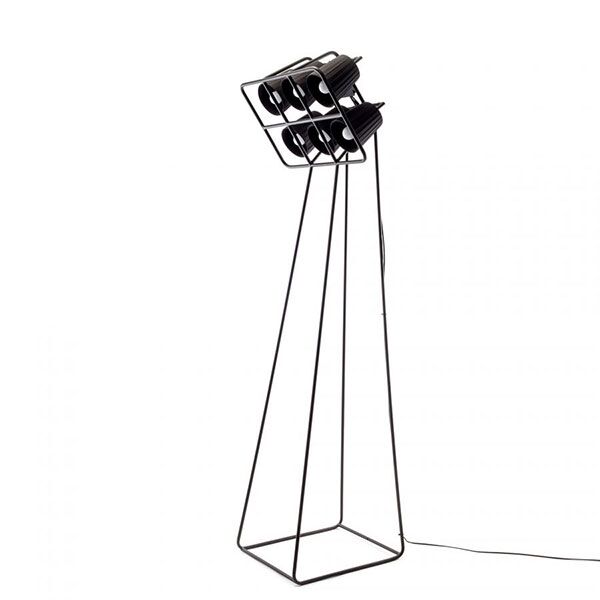 Multilamp Golvlampa Svart