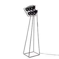 Multilamp Stehlampe Schwarz