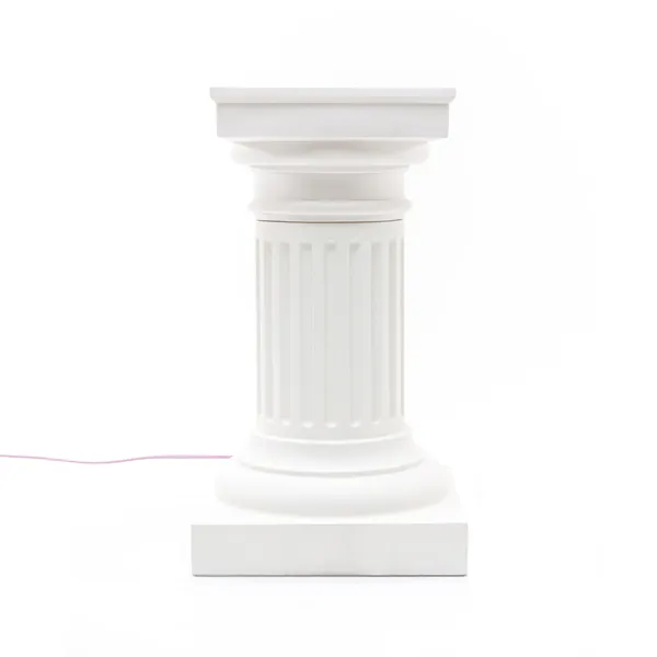 Las Vegas Side Table Lamp White