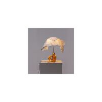 Love Is A Verb Roby Table Lamp White/ Multicolored