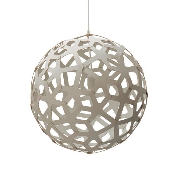 Korall &Oslash;60 Vit/ Vit Taklampa