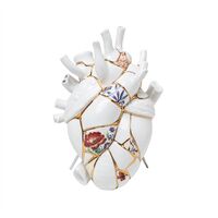 Love In Bloom Kintsugi Vase Hvit/ Multifarget