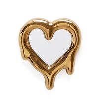 Specchio Melted Heart Oro