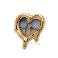 Specchio Melted Heart Oro