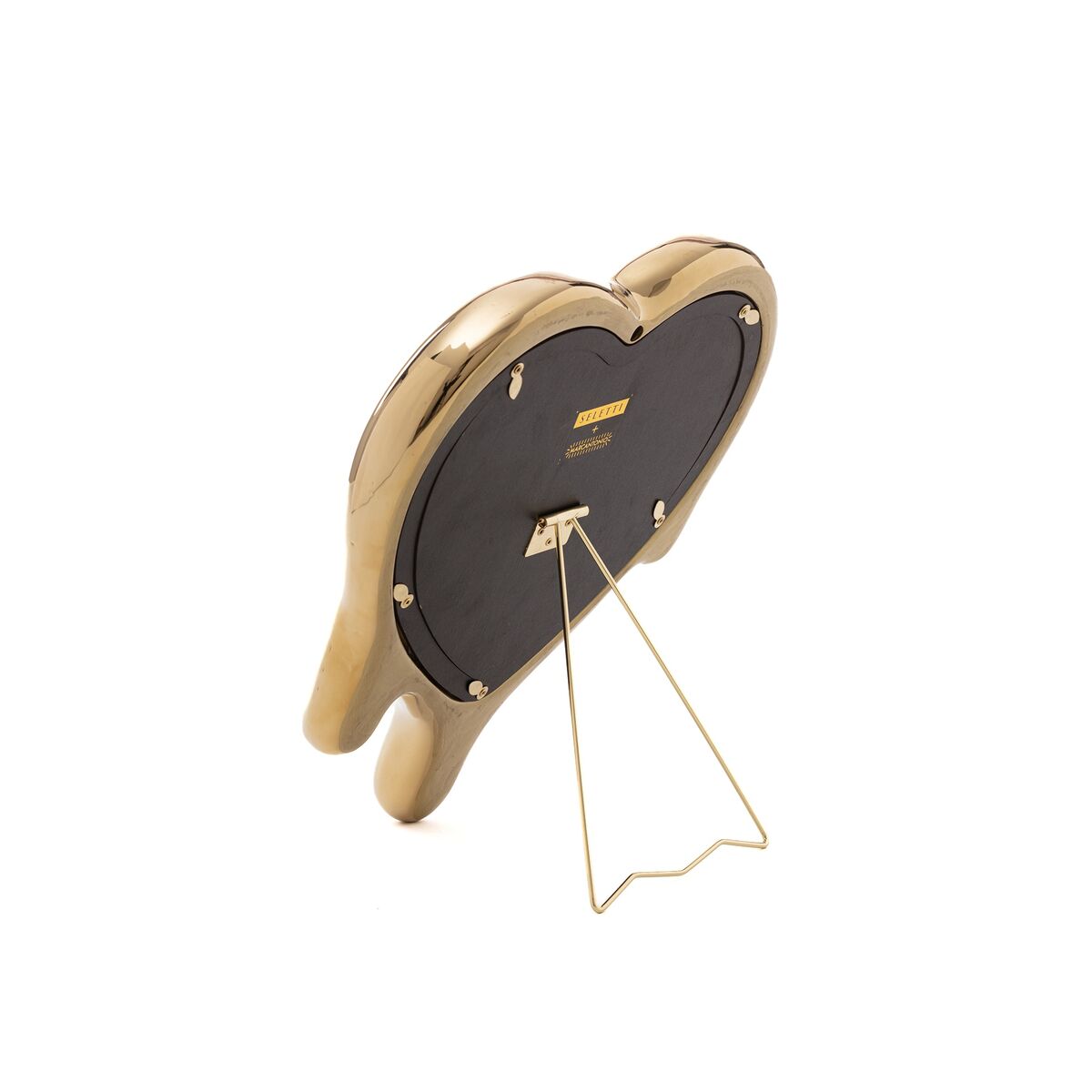 Specchio Melted Heart Oro