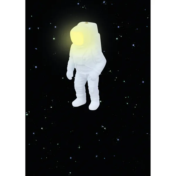 Diesel Living Lámpara de Mesa Intermitente Starman Blanco