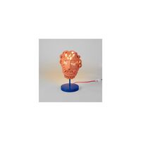 Magna Graecia Collection Ulysse Mask Table Lamp Terracotta/ Blue