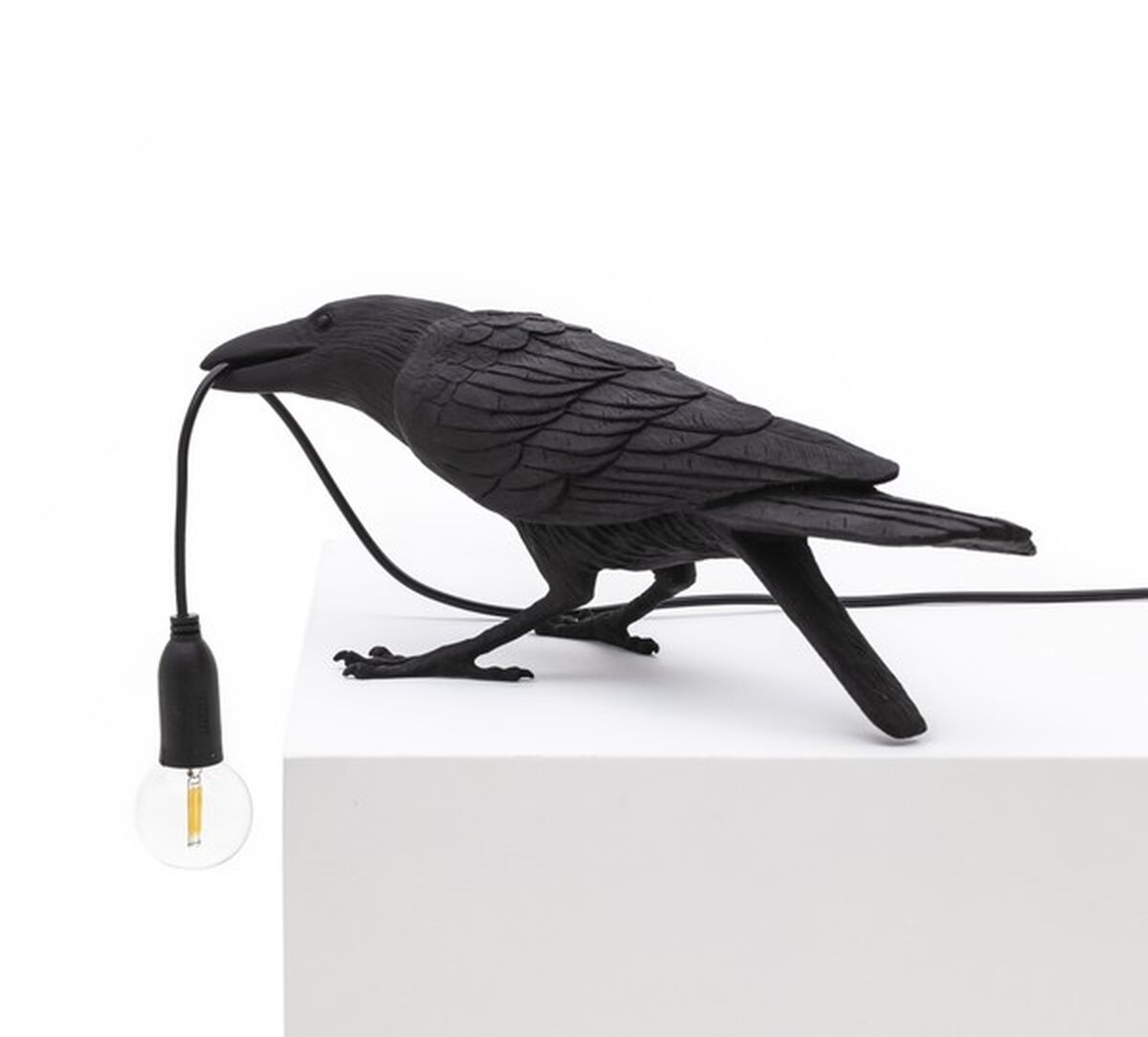 Bird Tischlampe Schwarz