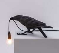 Bird Tischlampe Schwarz