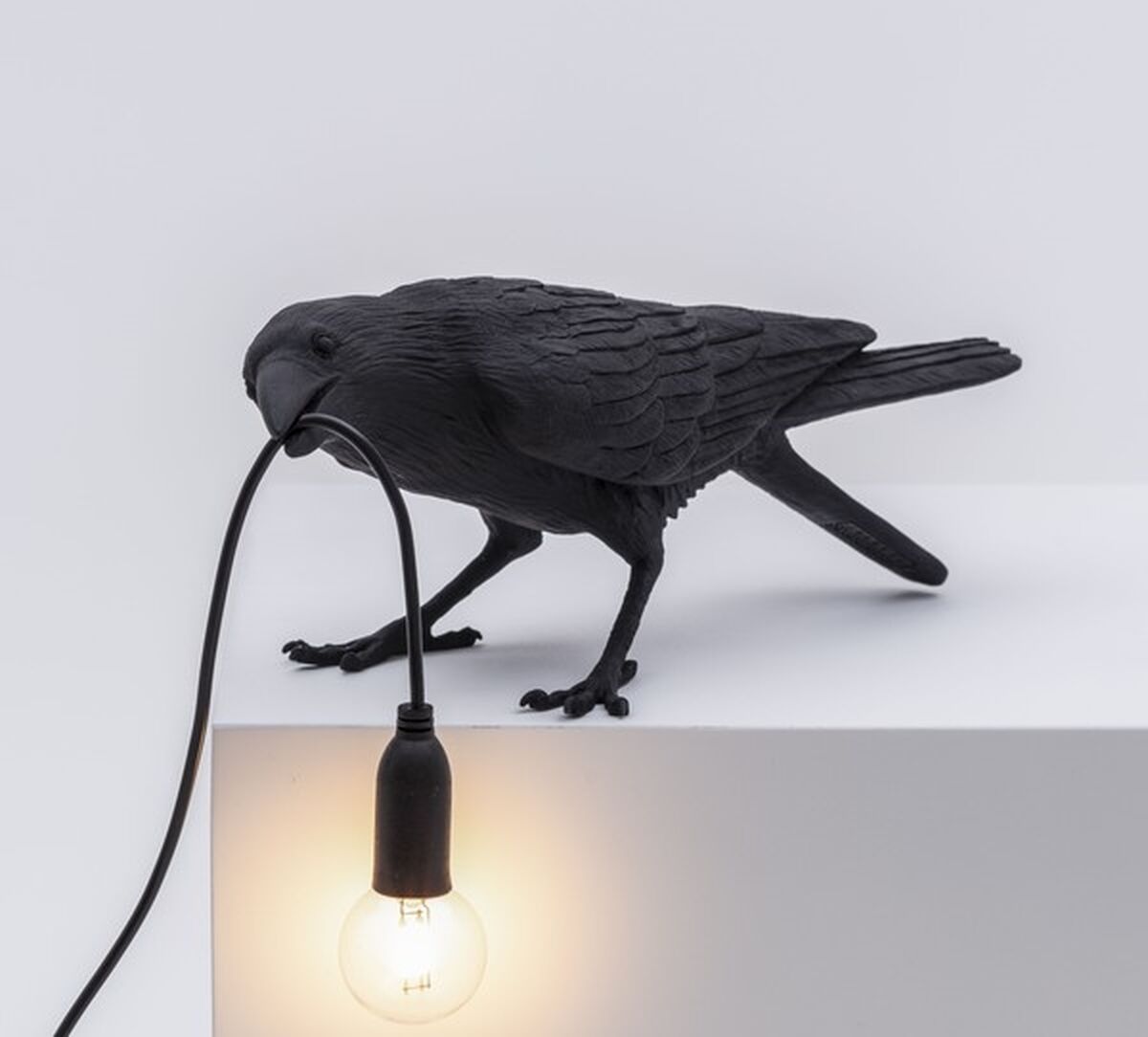 Bird Tischlampe Schwarz