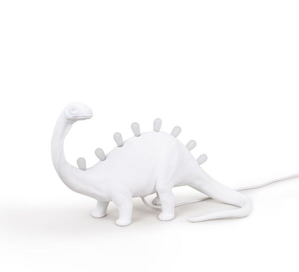 Jurassic Brontosaurus Bordslampa Vit