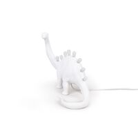 Jurassic Brontosaurus Tischlampe Weiß