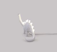 Jurassic Brontosaurus Tischlampe Weiß