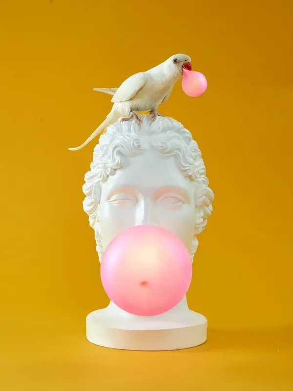 Grace Table Lamp White