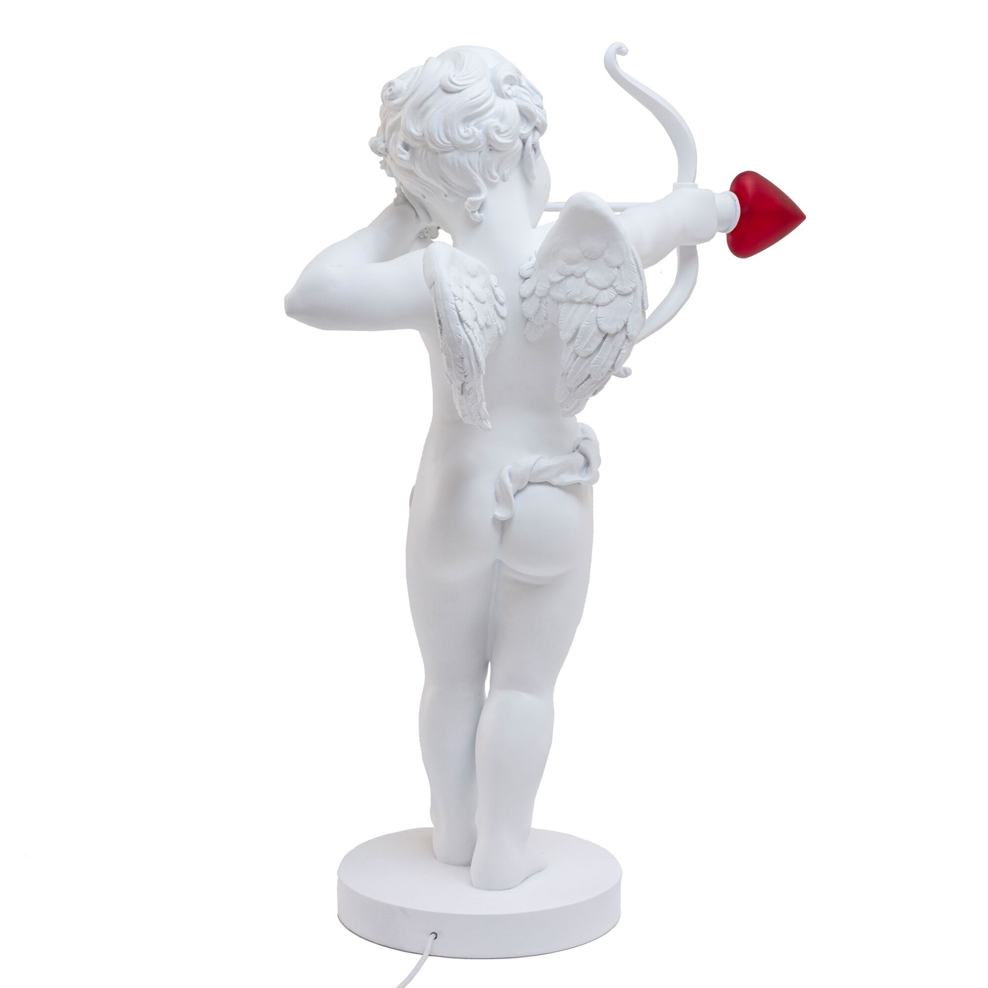 Cupid Bords-/ Golvlampa Vit