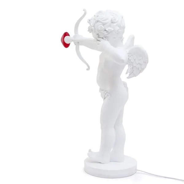 Cupid Table/ Floor Lamp White