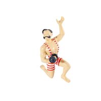 Circus Abatjour Man Tafellamp Veelkleurig