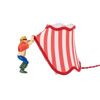 Circus Abatjour Superman Lámpara de Mesa Multicolor