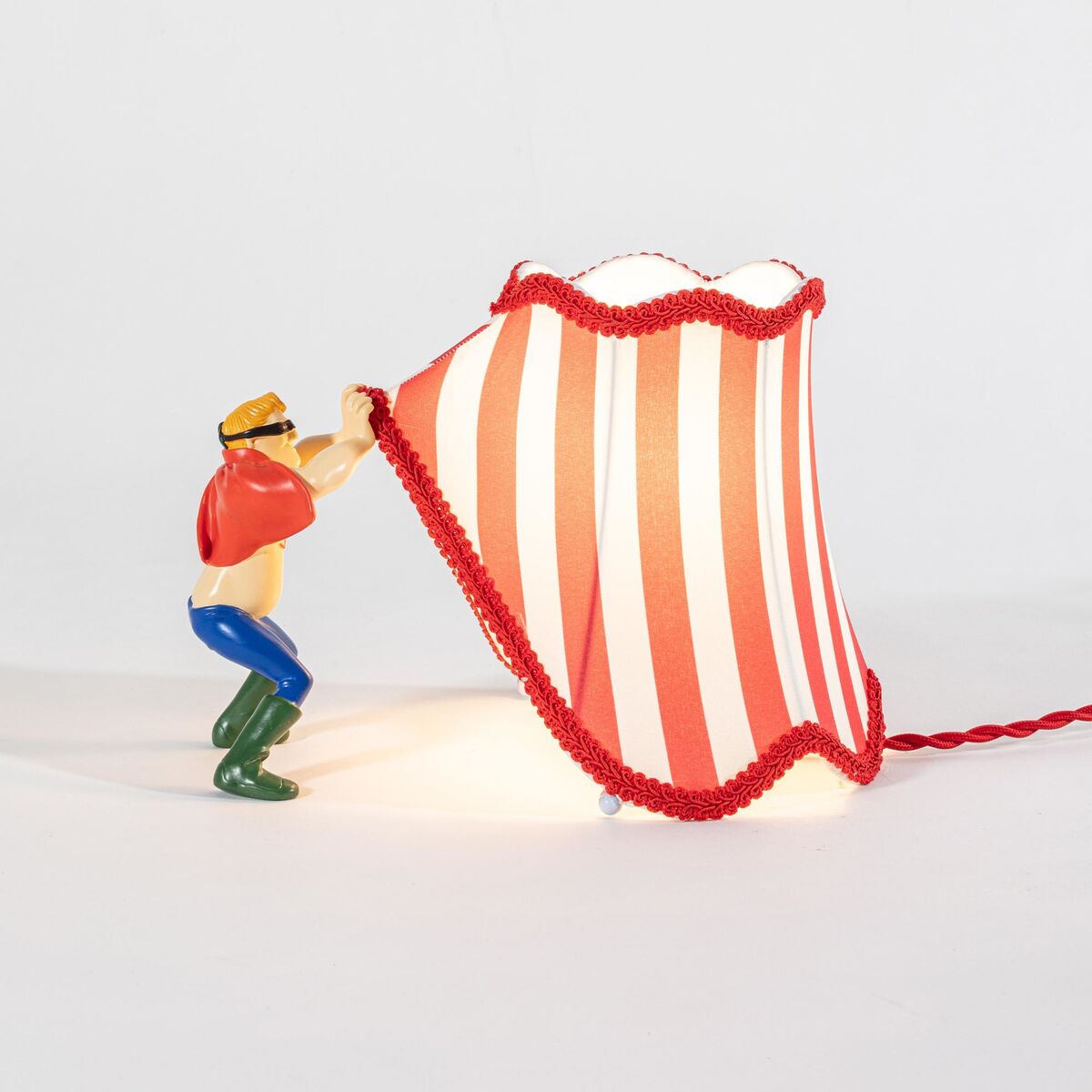 Circus Abatjour Superman Lámpara de Mesa Multicolor