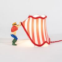 Circus Abatjour Superman Lámpara de Mesa Multicolor