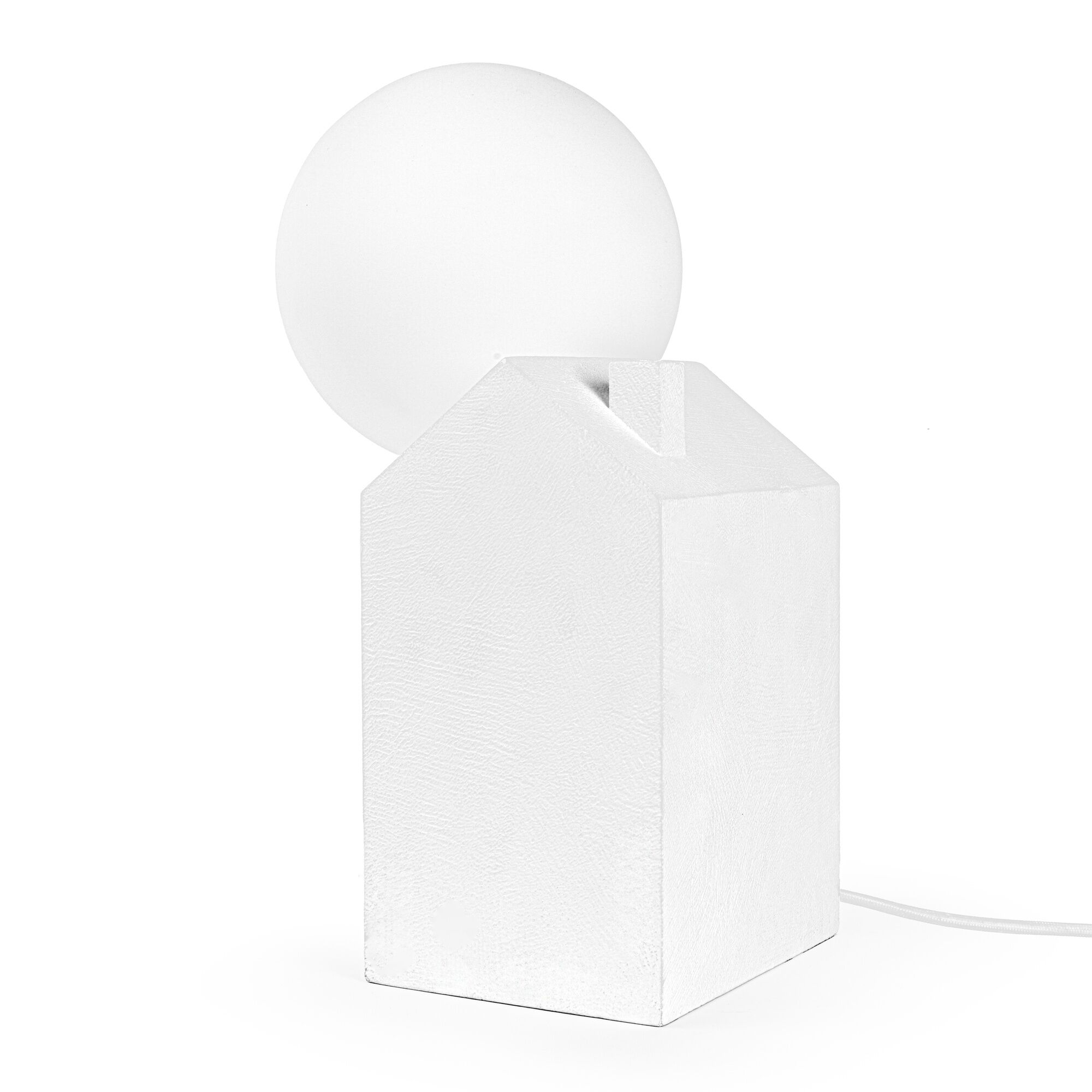 Dreamlike Bordslampa Cement/ Vit