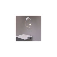 Sparrow Zdejmująca Lampa Stołowa z Klips , Biały