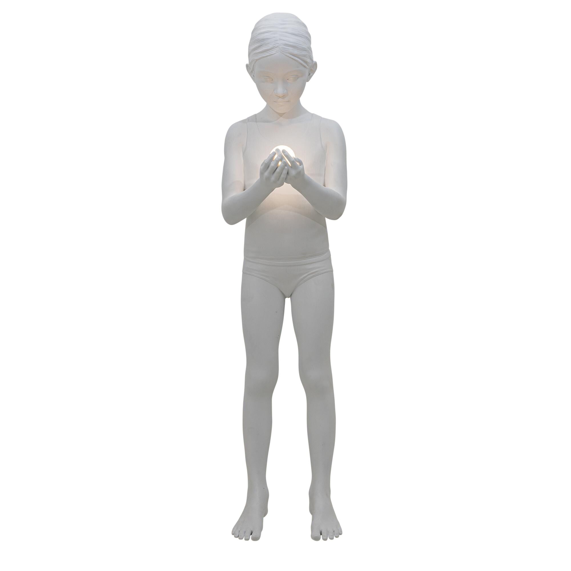 Inner Glow Golvlampa Vit