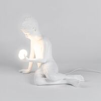 Inner Glow Mini Boy Tafellamp Wit