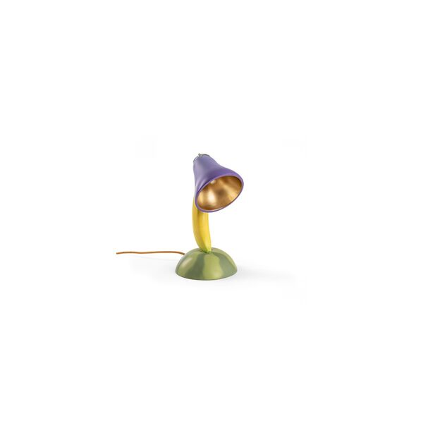 Vitamin Collection Eggplant Table Lamp Multicolored