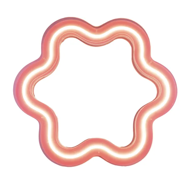 Supercurve Flower Mirror Pink
