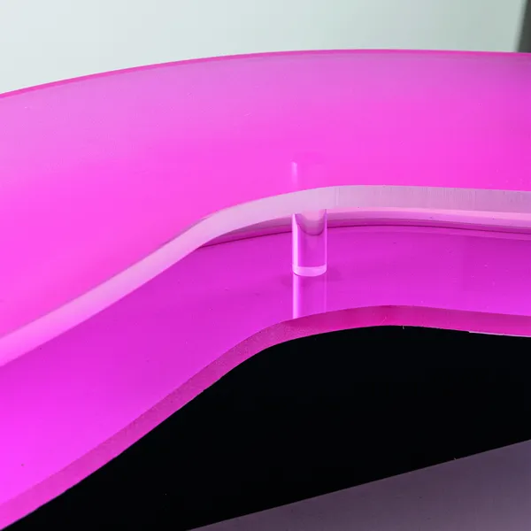 Supercurve Flower Mirror Pink