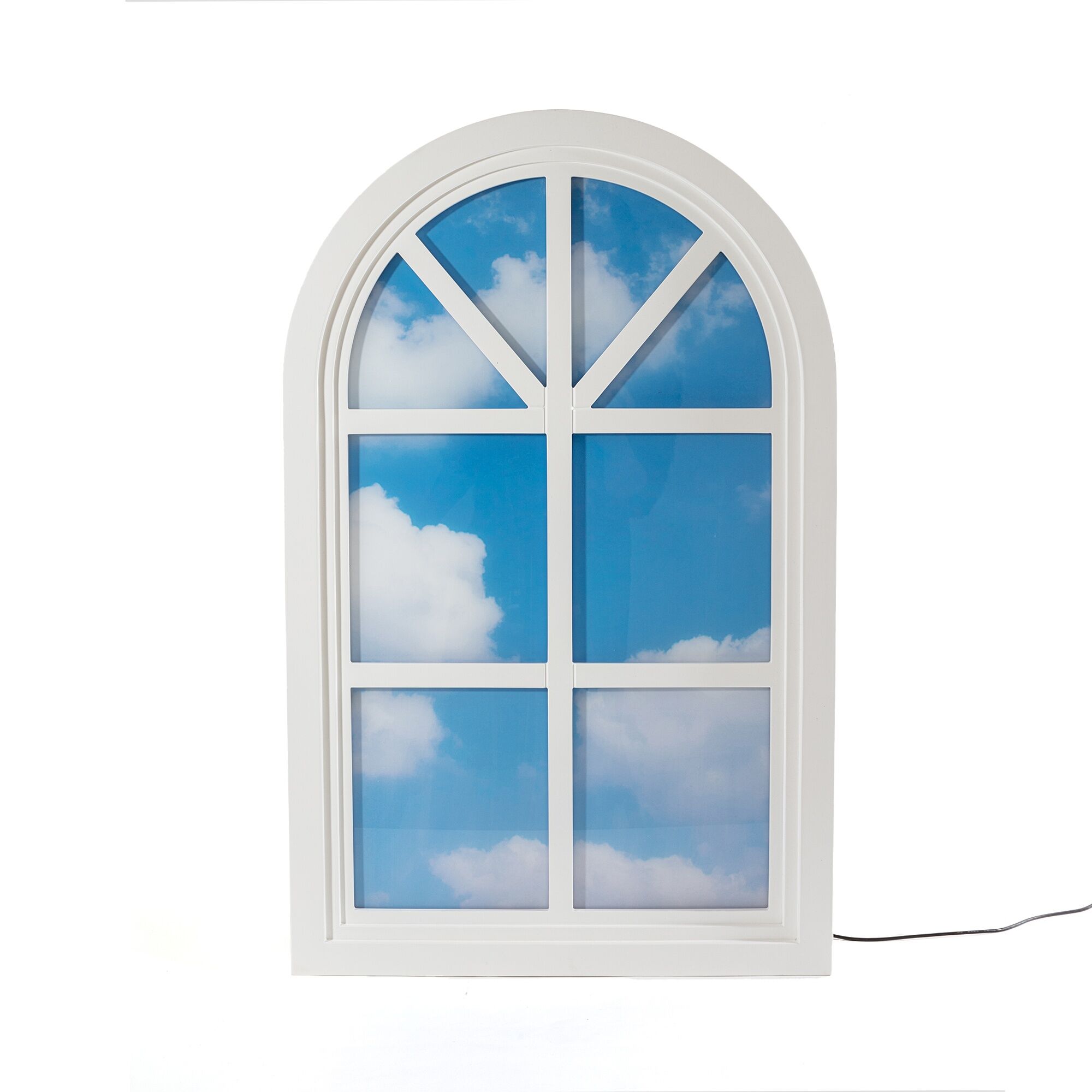 Windows Loft V&auml;gglampa Vit/ Bl&aring;