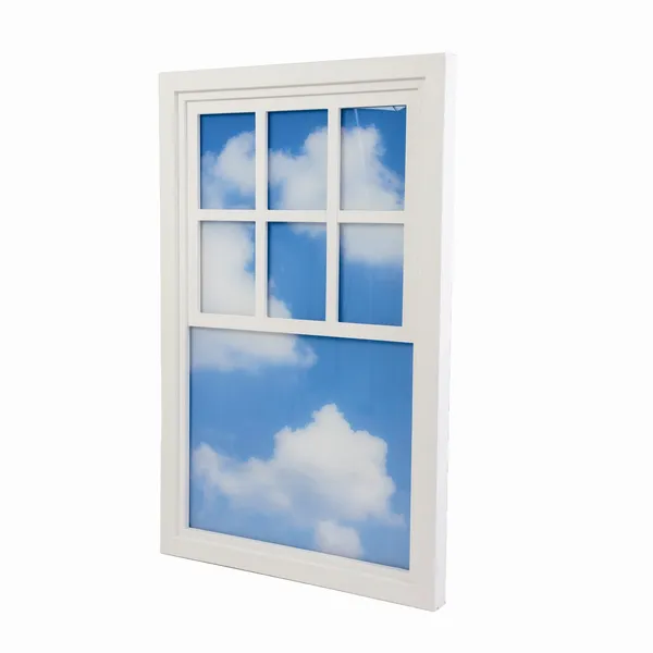 Windows Loft Wandlamp Wit/ Blauw
