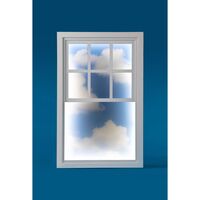 Windows Loft Wandlamp Wit/ Blauw