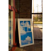 Windows Loft Wandlamp Wit/ Blauw