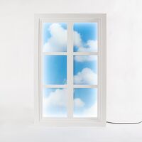 Windows Suite Wandlamp Wit/ Blauw