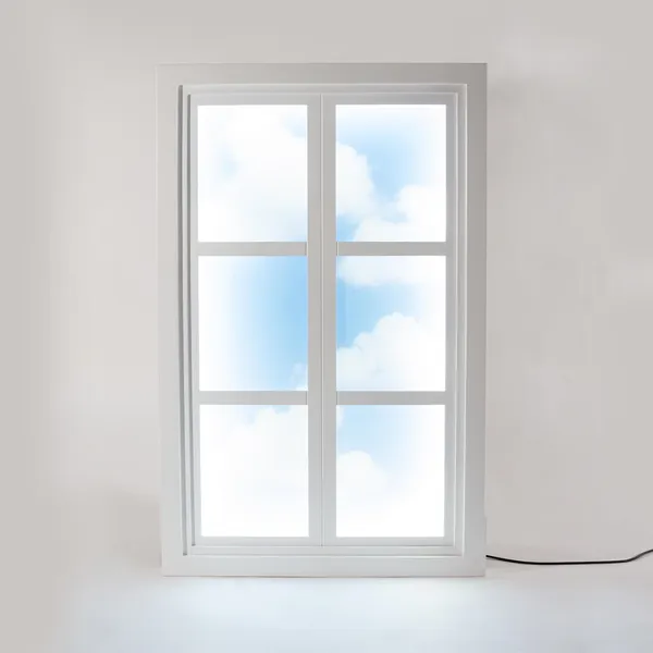 Windows Suite Wandlamp Wit/ Blauw