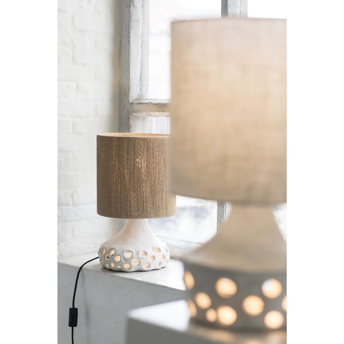 Oya Table Lamp 02 Beige