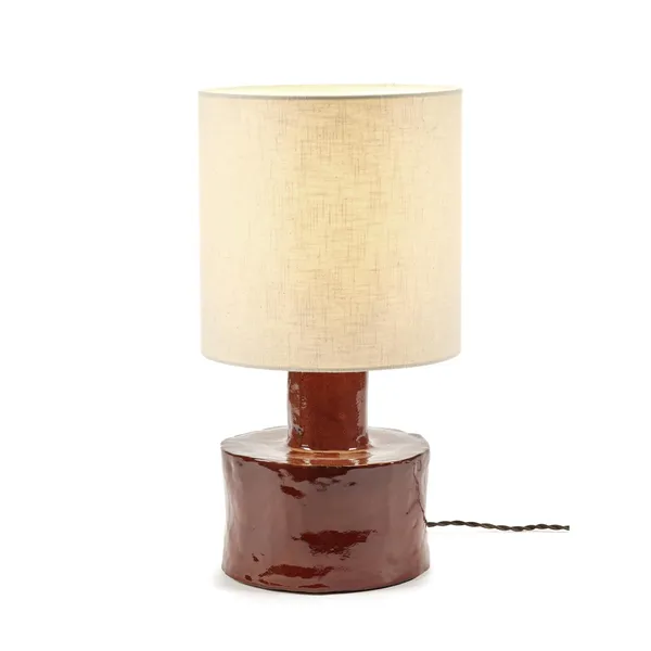 Lighting By Marie Michielssen Tafellamp Rood/ Beige Catherin