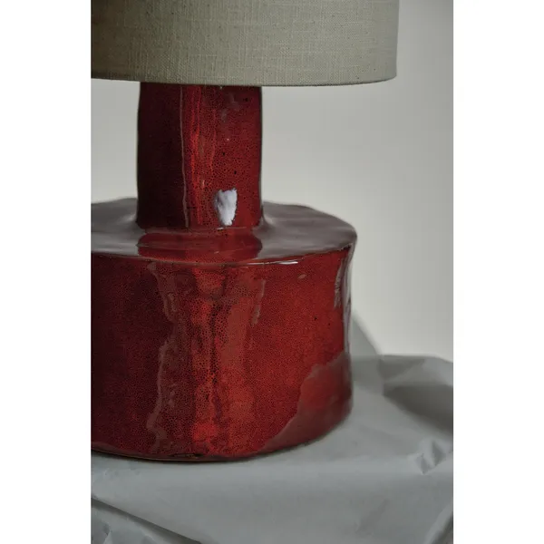 Lighting By Marie Michielssen Tafellamp Rood/ Beige Catherin