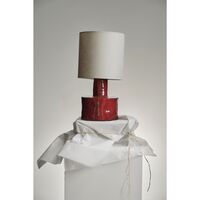 Lighting By Marie Michielssen Tafellamp Rood/ Beige Catherin