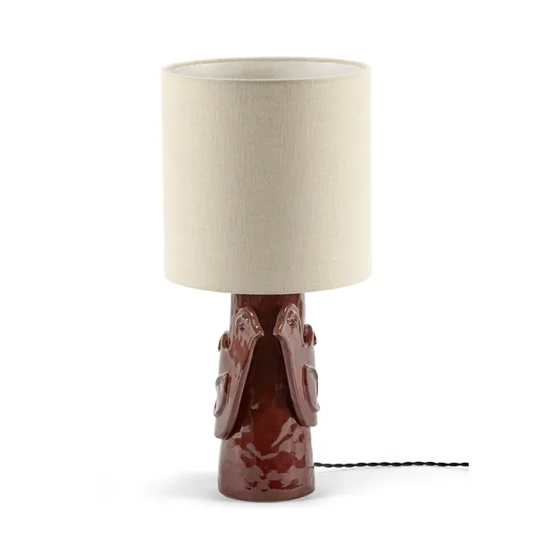 Lighting By Marie Michielssen Table Lamp Red/ Beige Paloma