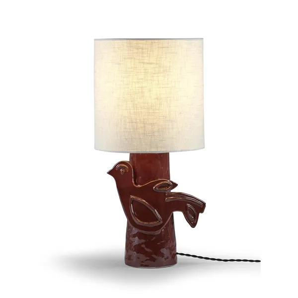 Lighting By Marie Michielssen Table Lamp Red/ Beige Paloma