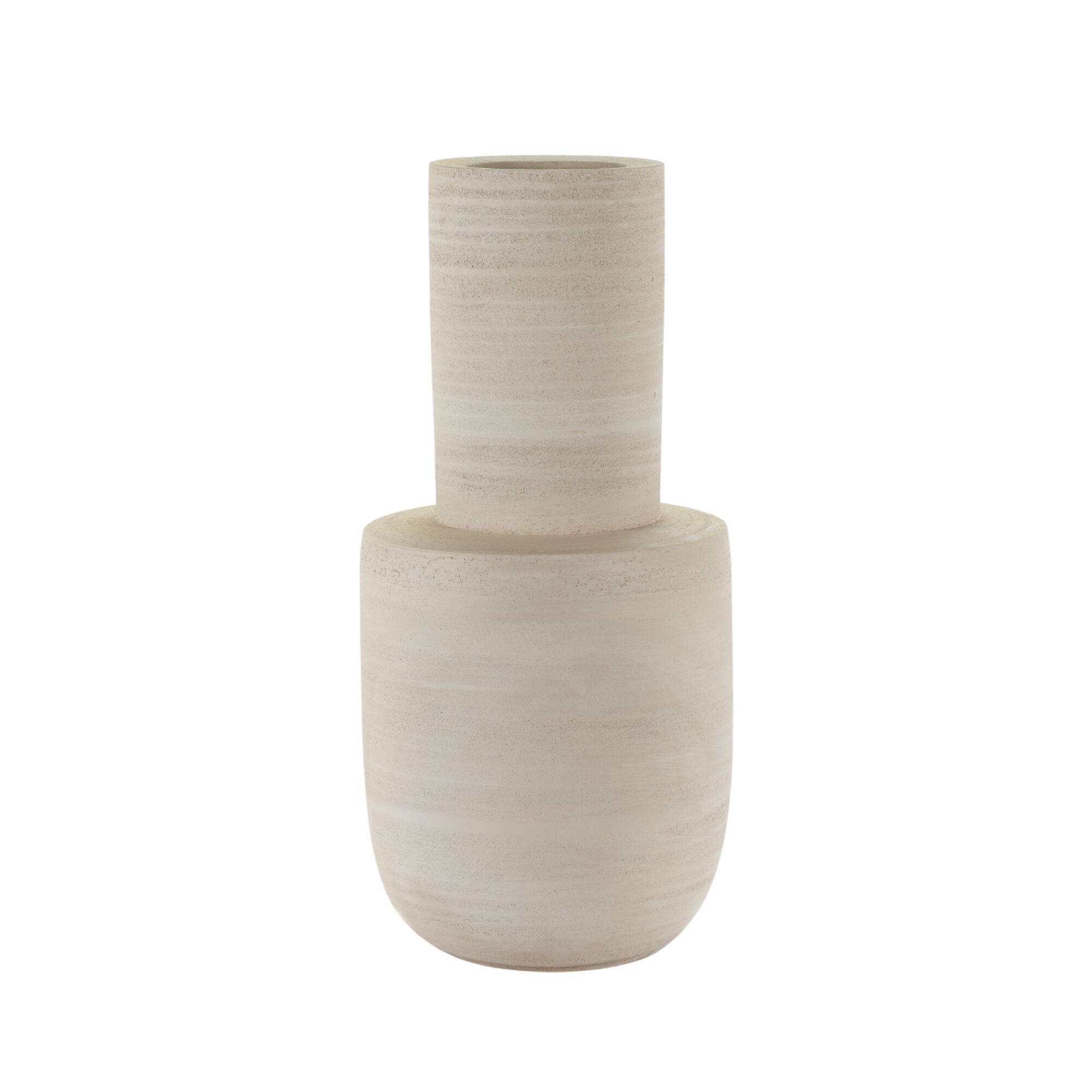 Volumes Vase Stor Beige