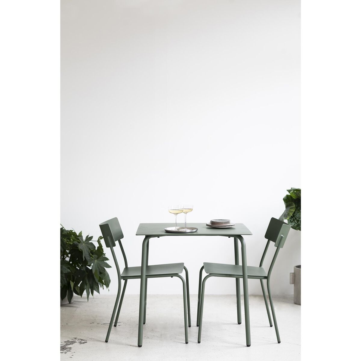 August Garden Chair Eucalyptus Green