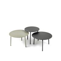 August Side Table Round S Black