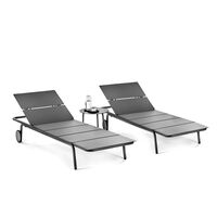 August Sunbed Black